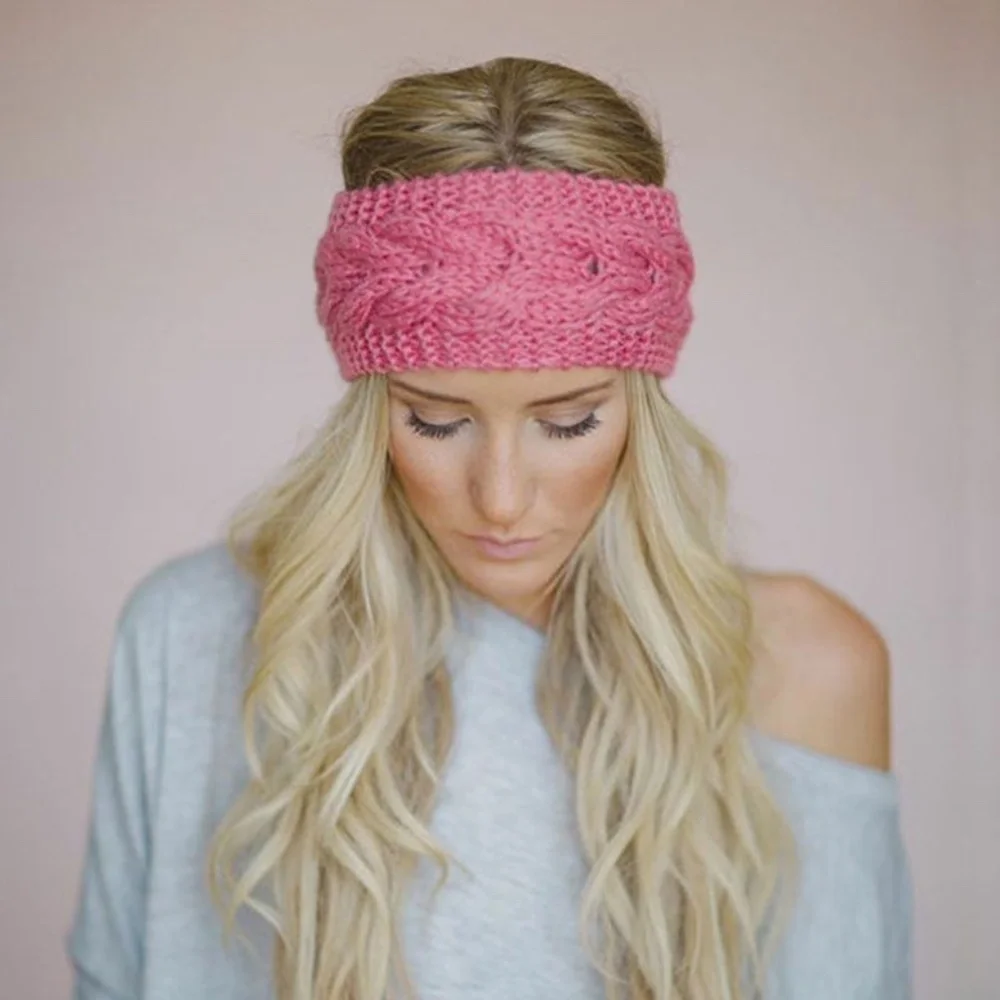 *ZOE* Mint Handmade Twist Woven Fashion Headband